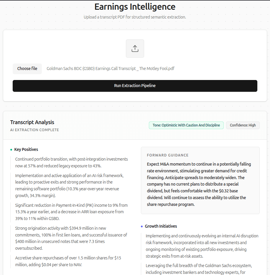 Financial Research Tool